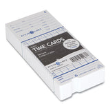 Pyramid Technologies Time Clock Cards For Pyramid Technologies 2000-6000, Two Sides, 3.38 X 7.44, 100-pack freeshipping - TVN Wholesale