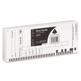 Pyramid Technologies Time Clock Cards For Pyramid Technologies 4000, One Side, 3.5 X 8.5, 100-pack freeshipping - TVN Wholesale