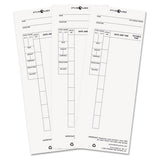 Pyramid Technologies Time Clock Cards For Pyramid Technologies 4000, One Side, 3.5 X 8.5, 100-pack freeshipping - TVN Wholesale