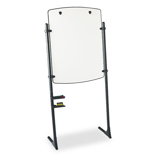 Quartet® Total Erase Presentation Dry Erase Easel, 31 X 41, White, Black Steel Frame freeshipping - TVN Wholesale