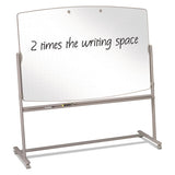 Quartet® Total Erase Reversible Mobile Easel, 31 X 41, White Surface, Neutral Frame freeshipping - TVN Wholesale