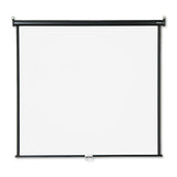 Wall Or Ceiling Projection Screen, 84 X 84, White Matte Finish