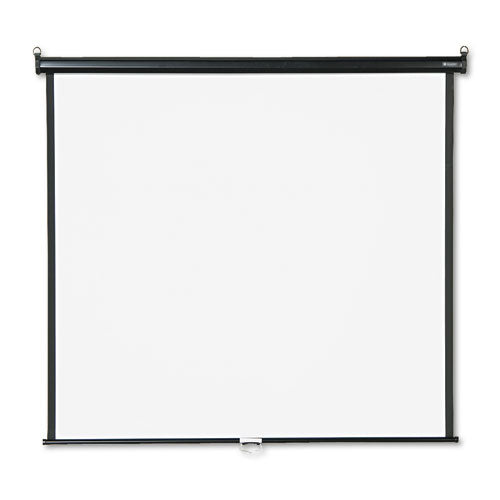 Quartet® Wall Or Ceiling Projection Screen, 96 X 96, White Matte Finish freeshipping - TVN Wholesale