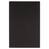 Quartet® Oval Office Fabric Bulletin Board, 36 X 24, Black freeshipping - TVN Wholesale