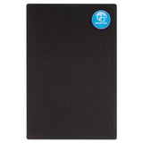 Quartet® Oval Office Fabric Bulletin Board, 36 X 24, Black freeshipping - TVN Wholesale