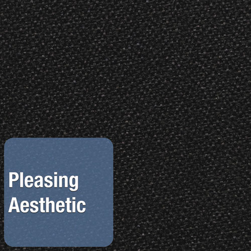 Quartet® Oval Office Fabric Bulletin Board, 36 X 24, Black freeshipping - TVN Wholesale