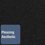 Quartet® Oval Office Fabric Bulletin Board, 36 X 24, Black freeshipping - TVN Wholesale