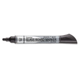 Quartet® Premium Glass Board Dry Erase Marker, Broad Bullet Tip, Black, Dozen freeshipping - TVN Wholesale