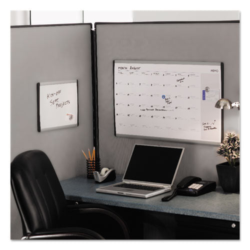Quartet® Magnetic Dry-erase Board, Steel, 14 X 24, White Surface, Silver Aluminum Frame freeshipping - TVN Wholesale