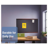 Quartet® Prestige Bulletin Board, Diamond Mesh Fabric, 48 X 36, Gray-mahogany Frame freeshipping - TVN Wholesale