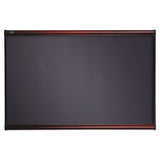 Quartet® Prestige Bulletin Board, Diamond Mesh Fabric, 48 X 36, Gray-mahogany Frame freeshipping - TVN Wholesale