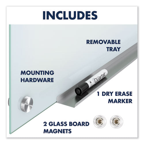 Quartet® Infinity Magnetic Glass Marker Board, 36 X 24, White freeshipping - TVN Wholesale