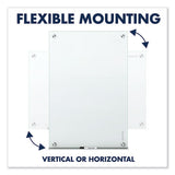 Quartet® Infinity Magnetic Glass Marker Board, 36 X 24, White freeshipping - TVN Wholesale