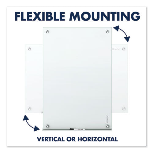 Quartet® Infinity Magnetic Glass Marker Board, 48 X 36, White freeshipping - TVN Wholesale