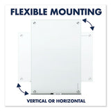 Quartet® Infinity Magnetic Glass Marker Board, 48 X 36, White freeshipping - TVN Wholesale