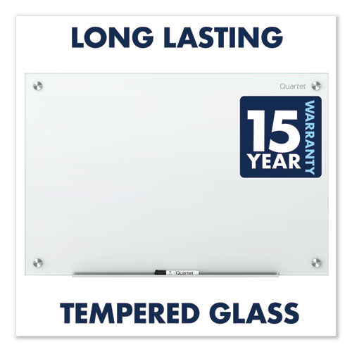 Quartet® Infinity Magnetic Glass Marker Board, 48 X 36, White freeshipping - TVN Wholesale