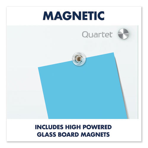 Quartet® Infinity Magnetic Glass Marker Board, 48 X 36, White freeshipping - TVN Wholesale