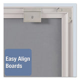 Quartet® Matrix Magnetic Boards, Painted Steel, 23 X 16, White, Aluminum Frame freeshipping - TVN Wholesale