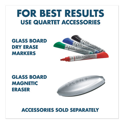 Quartet® Infinity Magnetic Glass Dry Erase Cubicle Board, 18 X 30, White freeshipping - TVN Wholesale