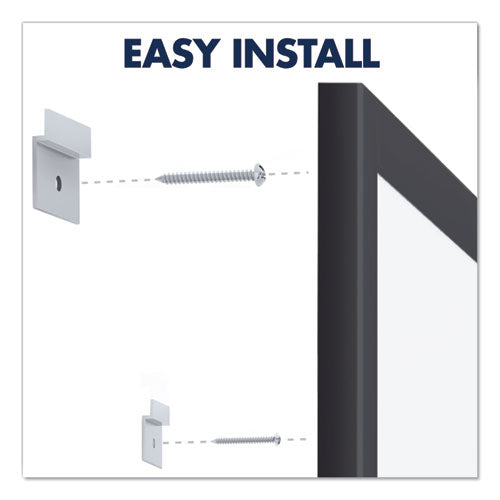 Quartet® Classic Series Nano-clean Dry Erase Board, 60 X 36, Black Aluminum Frame freeshipping - TVN Wholesale