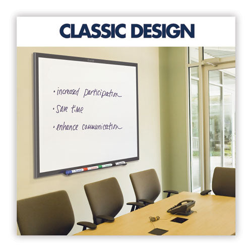 Quartet® Classic Series Nano-clean Dry Erase Board, 60 X 36, Black Aluminum Frame freeshipping - TVN Wholesale