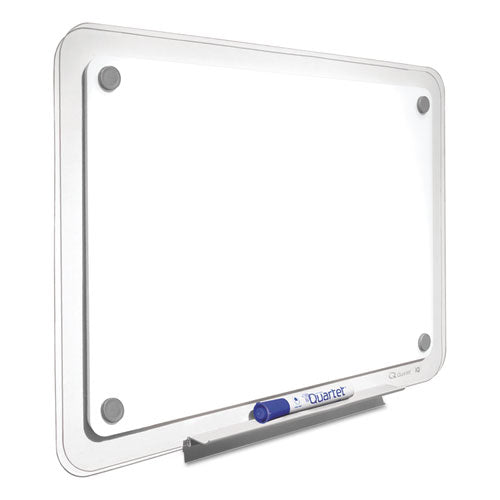 Quartet® Iq Total Erase Board, 49 X 32, White, Clear Frame freeshipping - TVN Wholesale