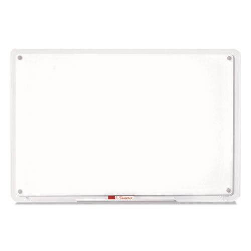 Quartet® Iq Total Erase Board, 49 X 32, White, Clear Frame freeshipping - TVN Wholesale