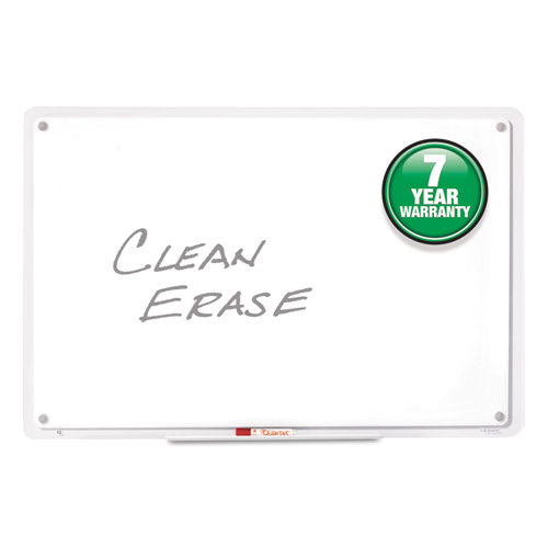 Quartet® Iq Total Erase Board, 49 X 32, White, Clear Frame freeshipping - TVN Wholesale