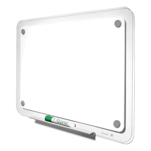 Quartet® Iq Total Erase Board, 49 X 32, White, Clear Frame freeshipping - TVN Wholesale