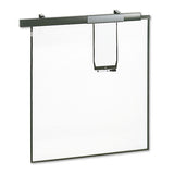 Quartet® Workstation Privacy Screen, 36w X 48d, Translucent Clear-silver freeshipping - TVN Wholesale
