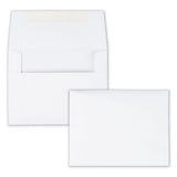 Quality Park™ Greeting Card-invitation Envelope, A-2, Square Flap, Redi-strip Closure, 4.38 X 5.75, White, 100-box freeshipping - TVN Wholesale