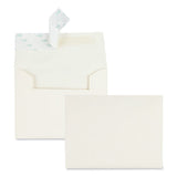 Quality Park™ Greeting Card-invitation Envelope, A-2, Square Flap, Redi-strip Closure, 4.38 X 5.75, Ivory, 100-box freeshipping - TVN Wholesale