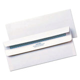 Quality Park™ Redi-seal Envelope, #10, Commercial Flap, Redi-seal Closure, 4.13 X 9.5, White, 500-box freeshipping - TVN Wholesale