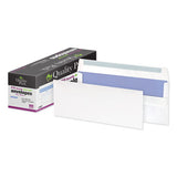 Quality Park™ Redi-seal Envelope, #10, Commercial Flap, Redi-seal Closure, 4.13 X 9.5, White, 100-box freeshipping - TVN Wholesale