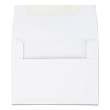Quality Park™ Greeting Card-invitation Envelope, A-2, Square Flap, Gummed Closure, 4.38 X 5.75, White, 100-box freeshipping - TVN Wholesale