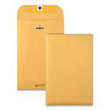 Quality Park™ Clasp Envelope, #55, Square Flap, Clasp-gummed Closure, 6 X 9, Brown Kraft, 500-carton freeshipping - TVN Wholesale