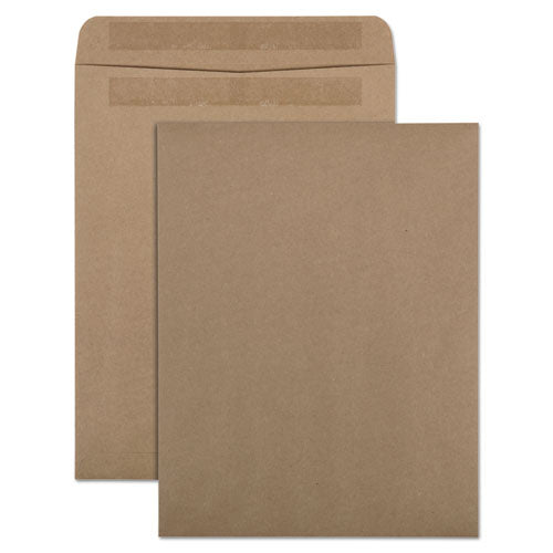 Quality Park™ Brown Kraft Clasp Envelope, #90, Square Flap, Clasp-gummed Closure, 9 X 12, Brown Kraft, 100-box freeshipping - TVN Wholesale
