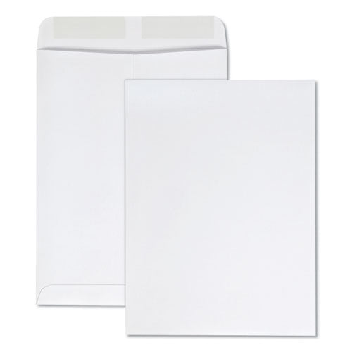 Quality Park™ Catalog Envelope, #10 1-2, Square Flap, Gummed Closure, 9 X 12, White, 100-box freeshipping - TVN Wholesale
