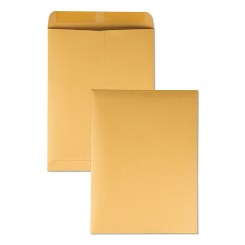 Quality Park™ Catalog Envelope, #12 1-2, Sq Flap, Gummed Closure, 9.5 X 12.5, Brown Kraft, 250-box freeshipping - TVN Wholesale