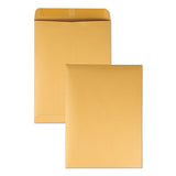 Quality Park™ Catalog Envelope, #12 1-2, Sq Flap, Gummed Closure, 9.5 X 12.5, Brown Kraft, 250-box freeshipping - TVN Wholesale