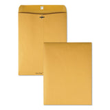 Quality Park™ Park Ridge Kraft Clasp Envelope, #90, Square Flap, Clasp-gummed Closure, 9 X 12, Brown Kraft, 100-box freeshipping - TVN Wholesale