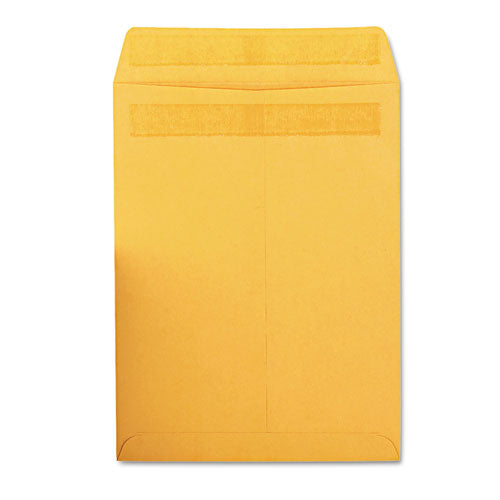 Quality Park™ Redi-seal Catalog Envelope, #10 1-2, Cheese Blade Flap, Redi-seal Closure, 9 X 12, Brown Kraft, 100-box freeshipping - TVN Wholesale