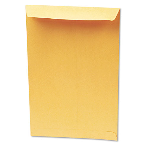 Quality Park™ Redi-seal Catalog Envelope, #13 1-2, Cheese Blade Flap, Redi-seal Closure, 10 X 13, Brown Kraft, 100-box freeshipping - TVN Wholesale