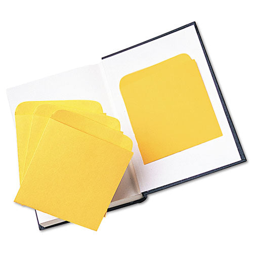 Quality Park™ Library Book Card Pockets With Ungummed Backs, A7, Cameo Buff, 250-box freeshipping - TVN Wholesale