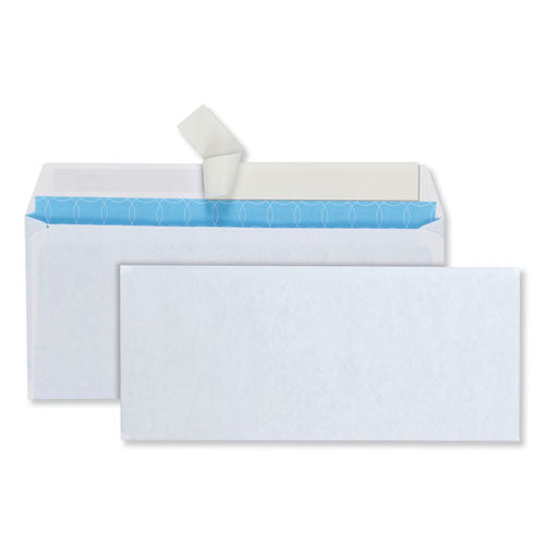 Quality Park™ Security Envelope, #10, Commercial Flap, Redi-strip Closure, 4.13 X 9.5, White, 500-box freeshipping - TVN Wholesale