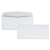 Quality Park™ Business Envelope, #10, Commercial Flap, Gummed Closure, 4.13 X 9.5, White, 1,000-box freeshipping - TVN Wholesale