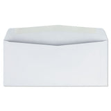 Quality Park™ Business Envelope, #10, Commercial Flap, Gummed Closure, 4.13 X 9.5, White, 500-box freeshipping - TVN Wholesale