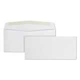 Quality Park™ Business Envelope, #10, Commercial Flap, Gummed Closure, 4.13 X 9.5, White, 500-box freeshipping - TVN Wholesale