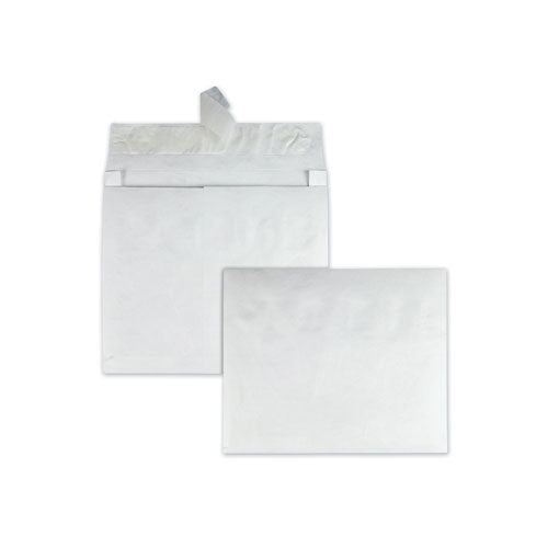 Survivor® Open Side Expansion Mailers, Dupont Tyvek, #13 1-2, Squar Flap, Redi-strip Closure, 10 X 13, White, 100-carton freeshipping - TVN Wholesale