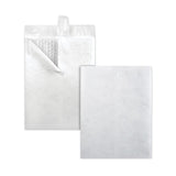 Survivor® Bubble Mailer, Dupont Tyvek, #13 1-2, Square Flap, Redi-strip Closure, 10 X 13, White, 25-box freeshipping - TVN Wholesale